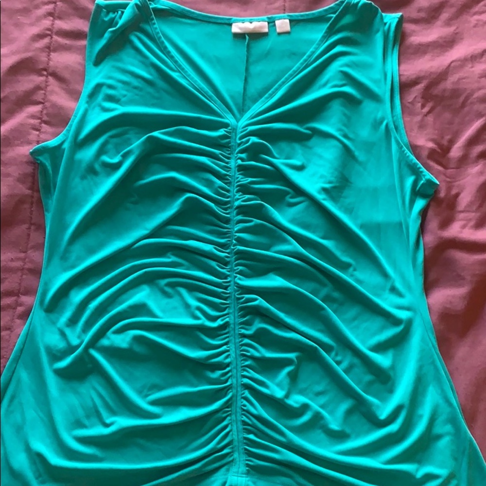 Green XL tank top
